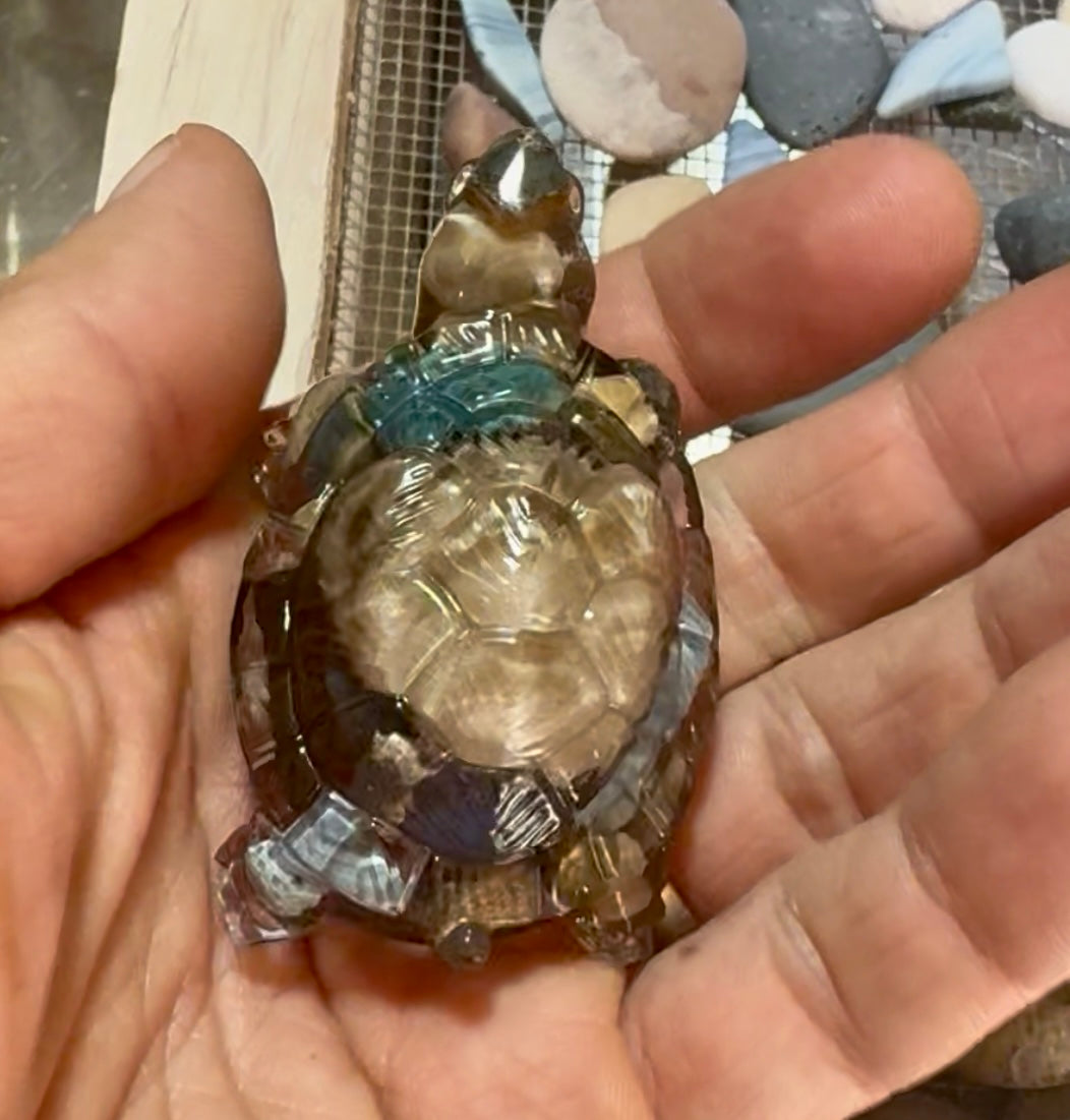 Michigan Rocks Mini Turtle