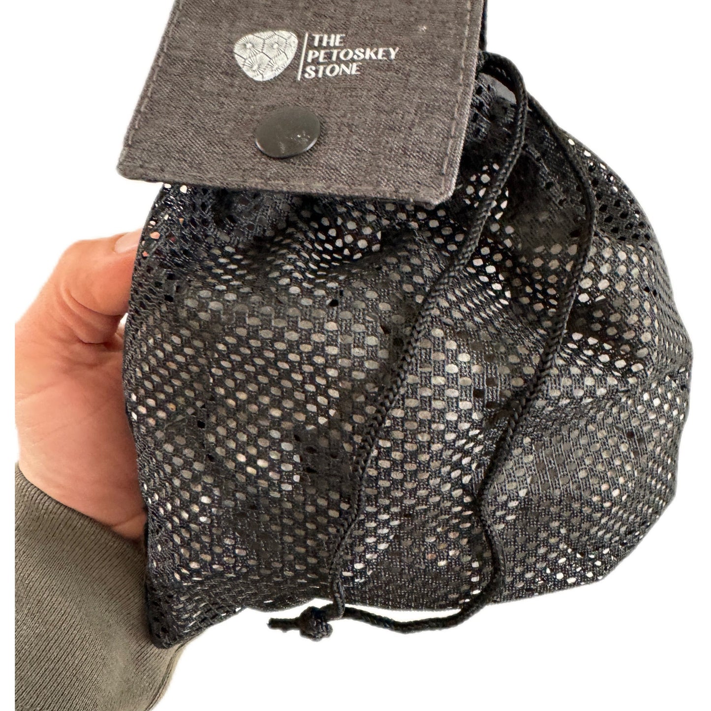 Collapsible Rock Collection Pouch - PREORDER PAGE (expected in Feb) - The Petoskey Stone