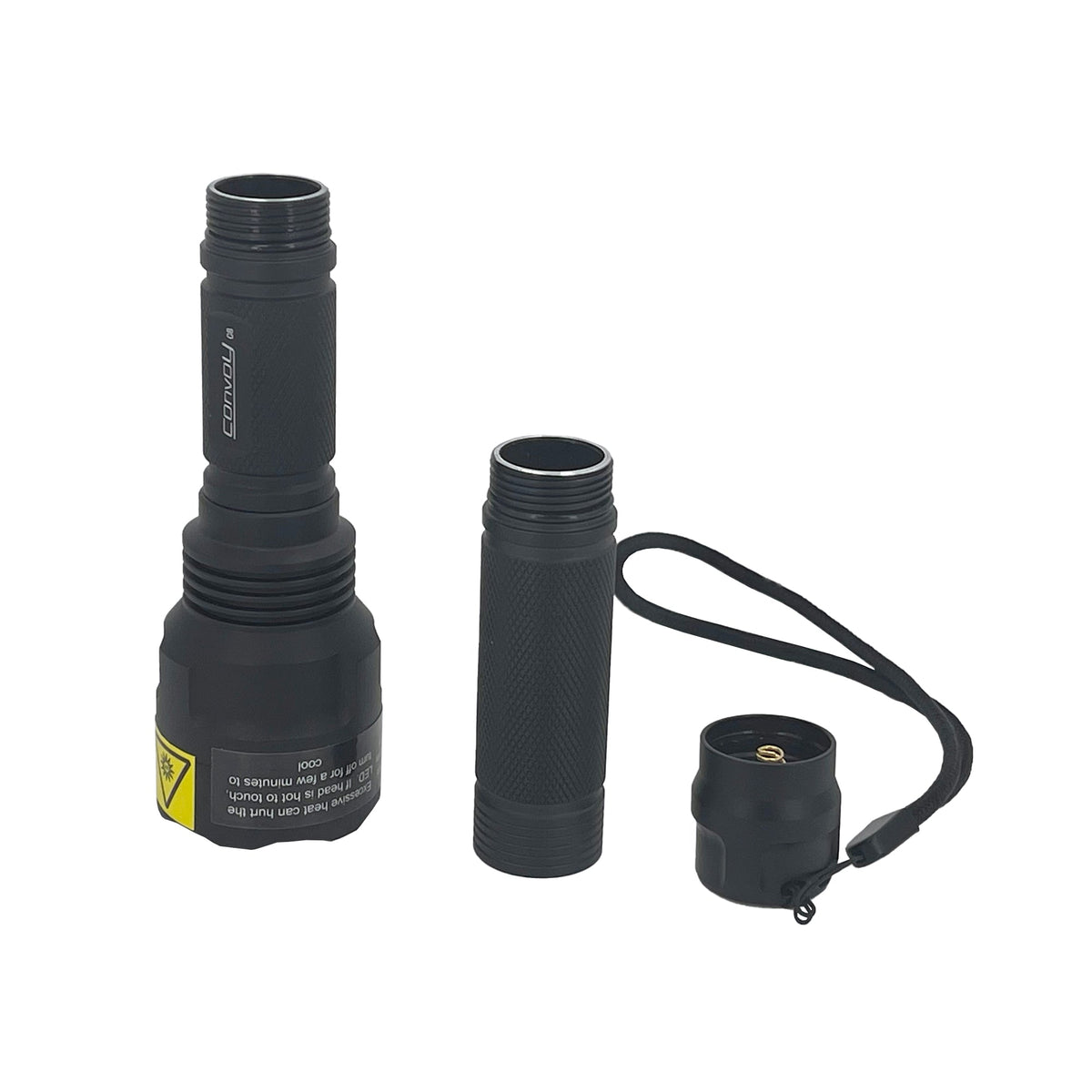 Convoy C8 365nm Longwave UV LED Flashlight – The Petoskey Stone