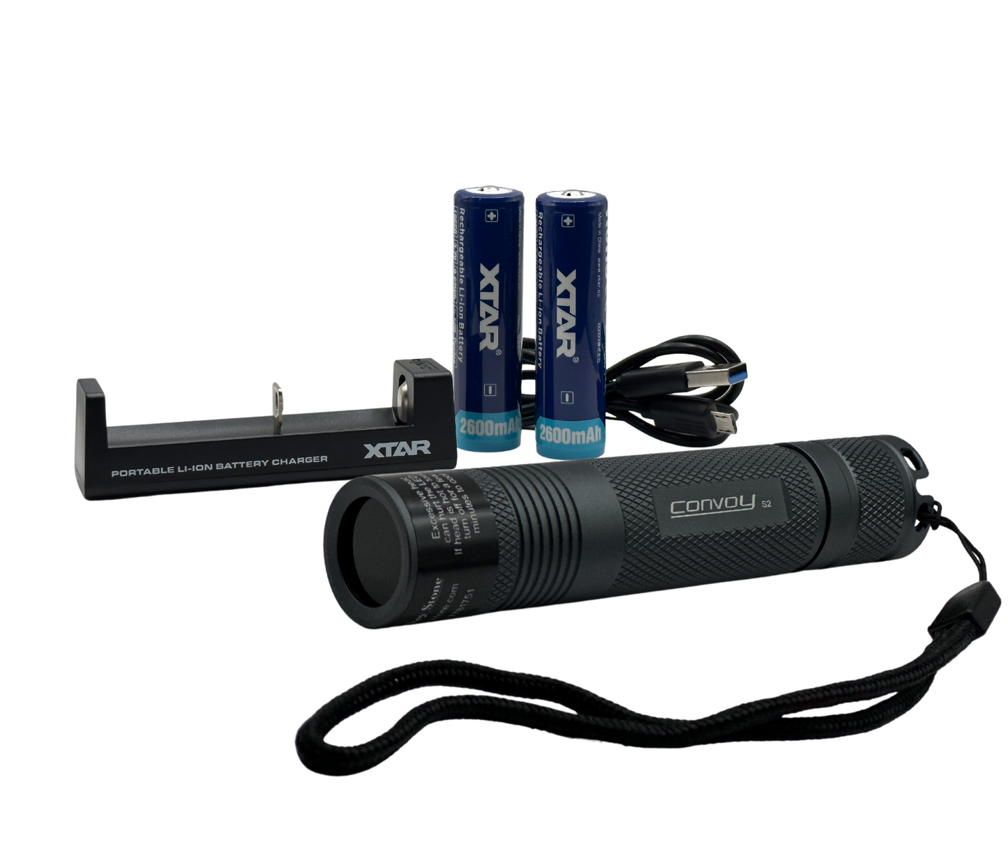 Convoy S2+ 365nm longwave UV LED Flashlight