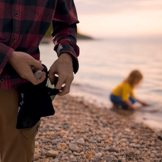 ROCKIT Pocket – Collapsible Rock Collection Pouch