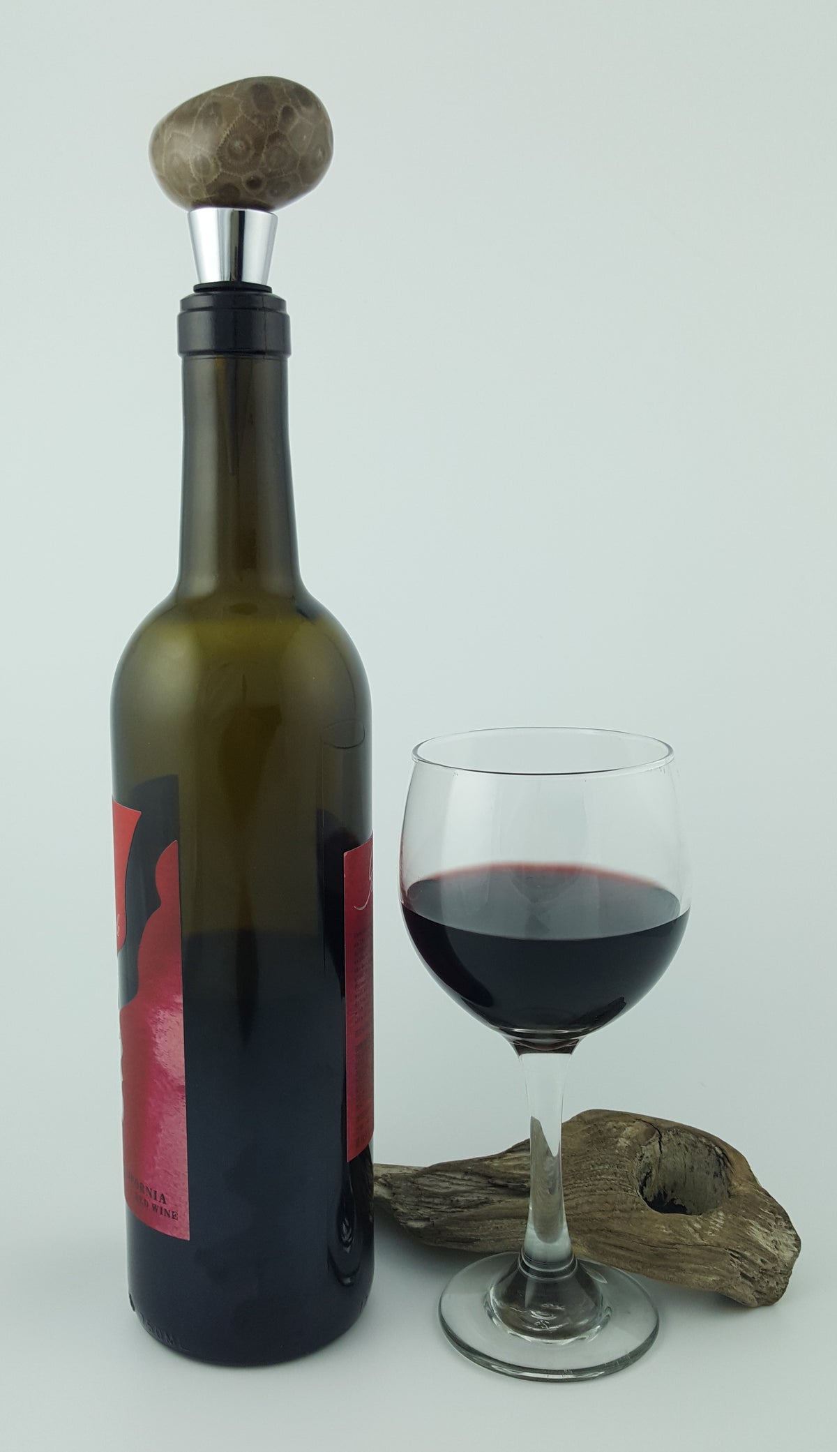 Petoskey Stone Wine Stopper